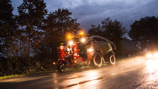 HELLA beacons enhance the safety of the driver.